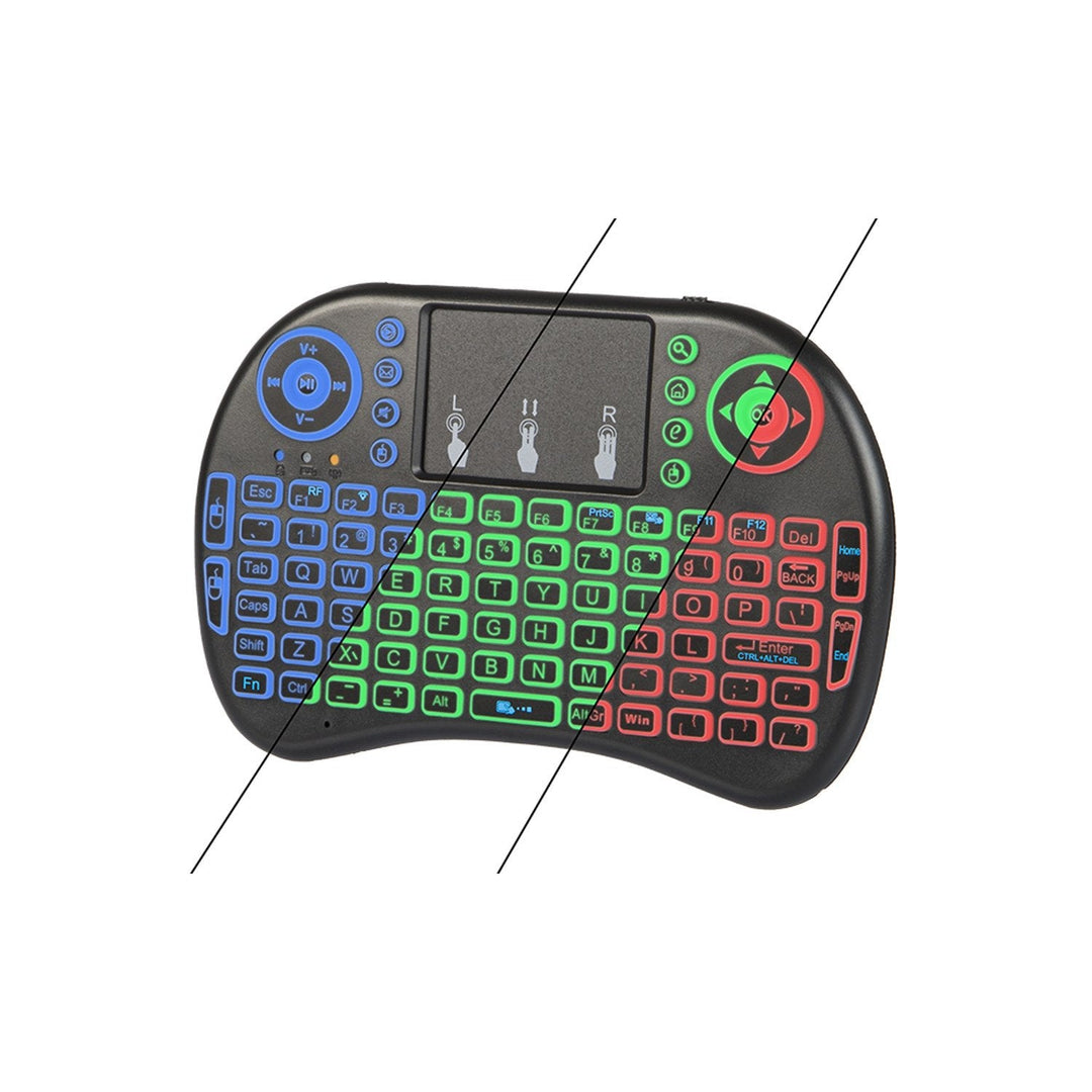 Blow KS-2 mini trådløst tastatur med baggrundsbelysning og touchpad