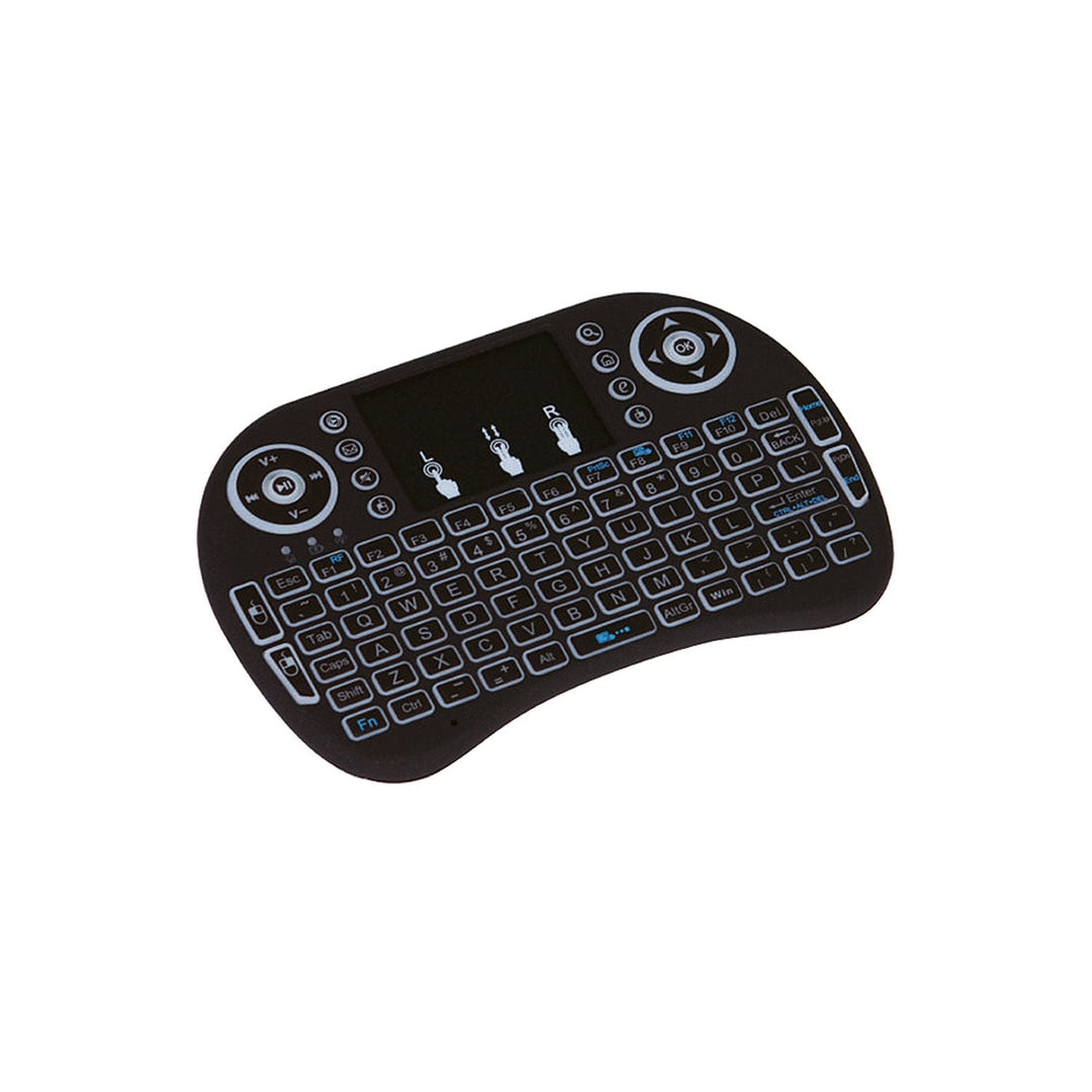 Blow KS-2 mini trådløst tastatur med baggrundsbelysning og touchpad
