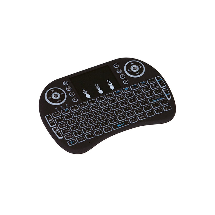 Blow KS-2 mini trådløst tastatur med baggrundsbelysning og touchpad