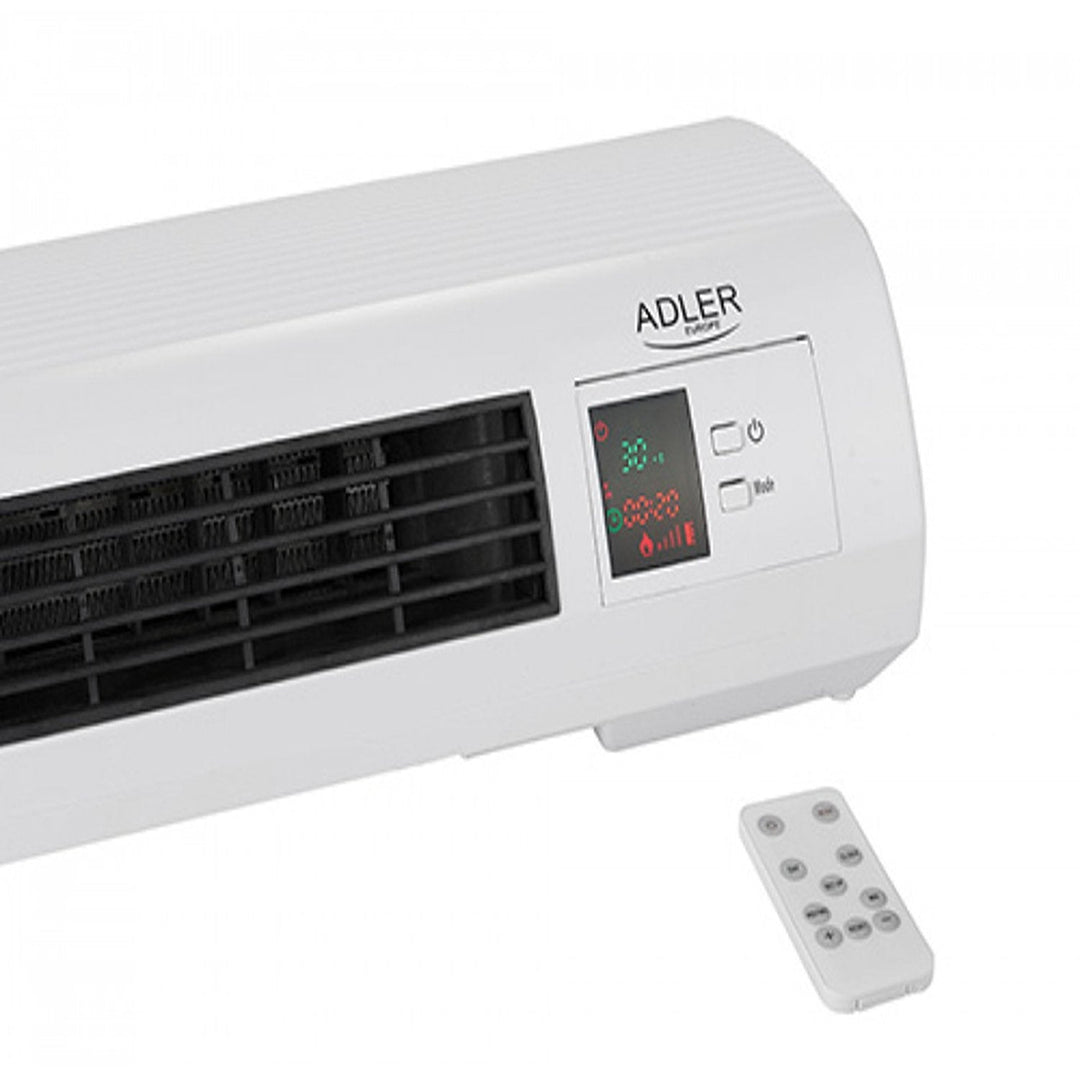 Adler AD 7714 2200W termoventilator luftgardin med fjernbetjening