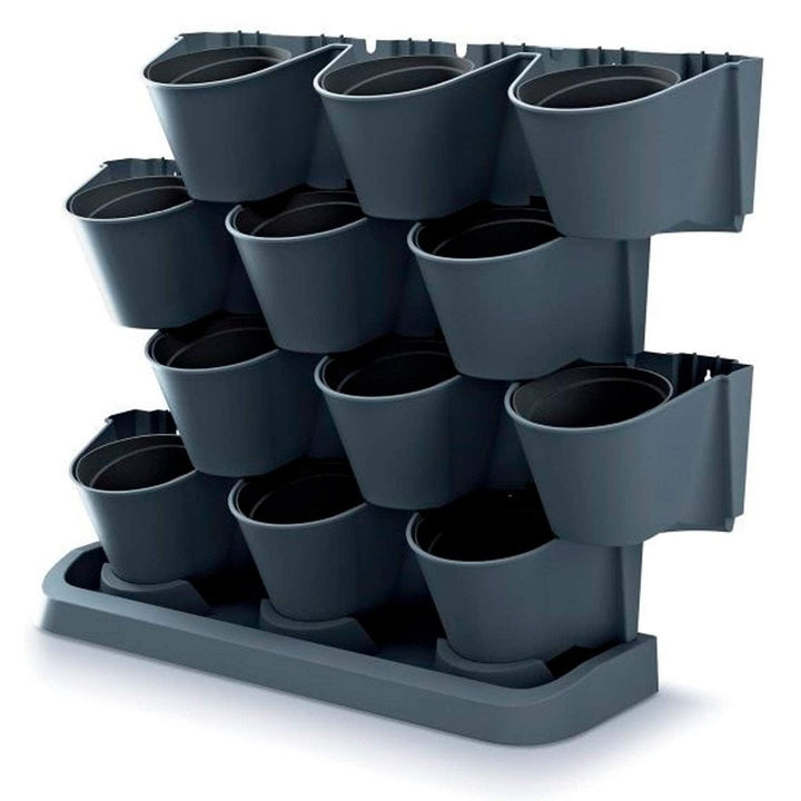 Prosperplast Cascade Garden stående vertikal have, antracit