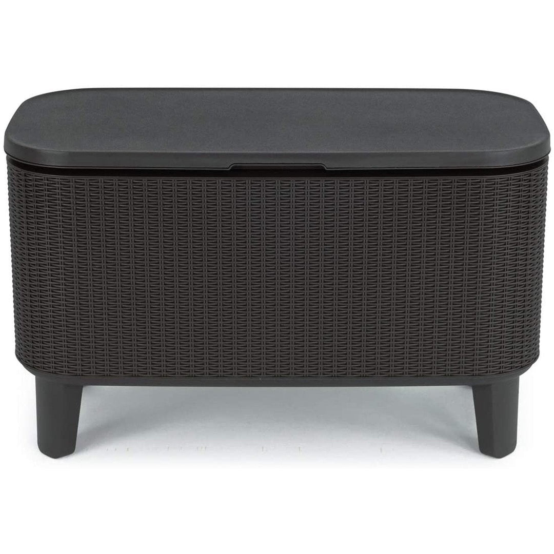 Keter 2-i-1 havebar, bord, bar med kølebeholder Bevy Cool Bar Rattan