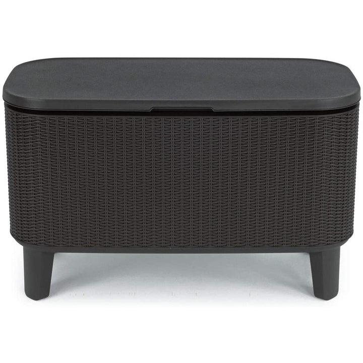 Keter 2-i-1 havebar, bord, bar med kølebeholder Bevy Cool Bar Rattan