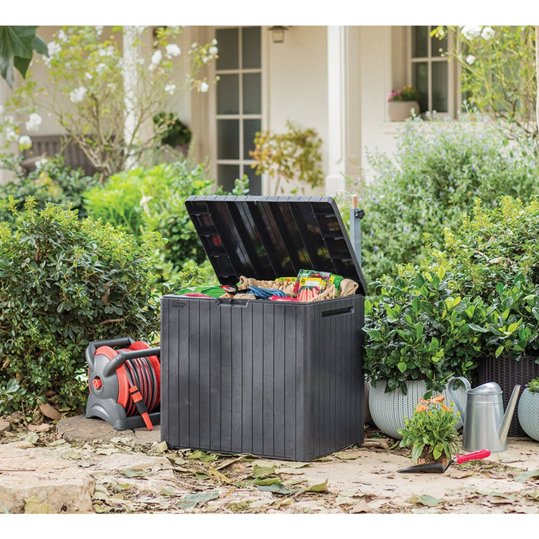 Keter havekasse, modstandsdygtig over for lave temperaturer og UV-stråling City Storage Box 113L