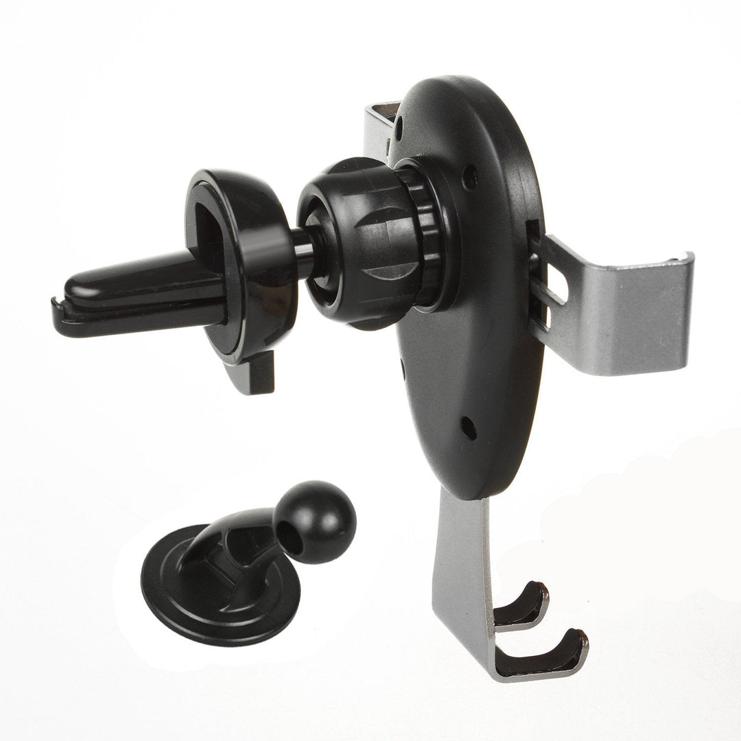 Maclean bilholder til telefon, universal, til ventilationsgitter, tyngdekraft, maks. afstand 90 mm, MC-324