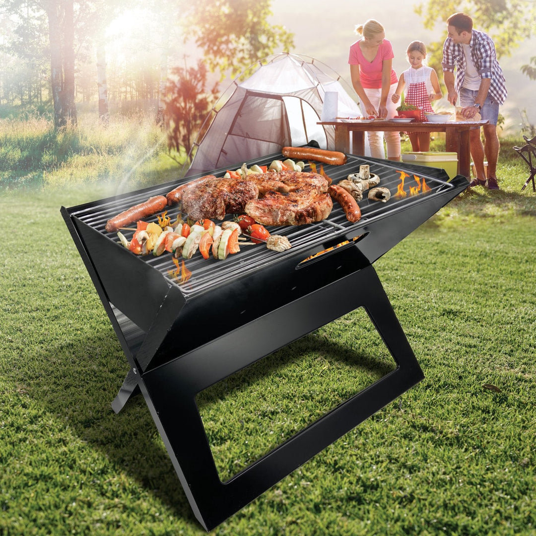 Sammenklappelig bærbar grill i kuffert Maestro MR-1011