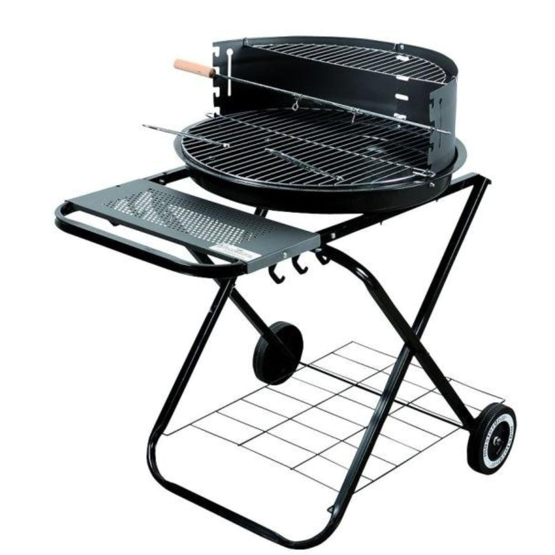 Rund sammenklappelig grill Master, diameter 54,5 cm, 2 hylder, hjul MG925