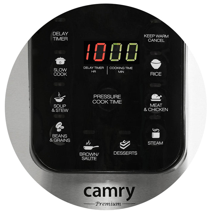 Multifunktionel trykkoger Camry CR 6409