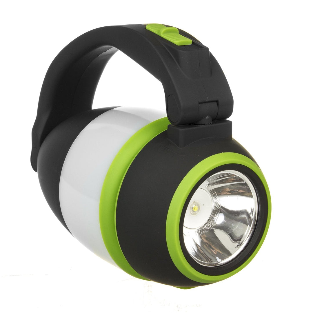 Maclean 3-i-1 LED-lampe, campinglampe, bordlampe, lommelygte, 1 W, 60-200 lm, kold hvid 6000 K, strømforsyning 3xAA 1,5 V, MCE294