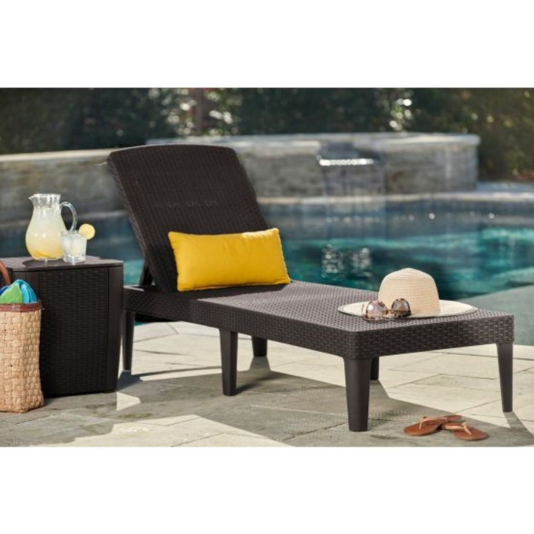 Havestol med justerbar ryglæn Jaipur Sun Lounger