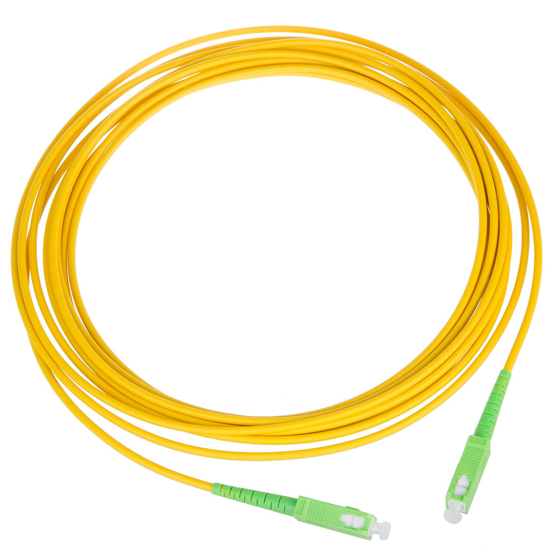 Maclean fiberoptisk patchkabel, SC/APC-SC/APC, singlemode, længde 1 m, simplex, G657A2, MCTV-431