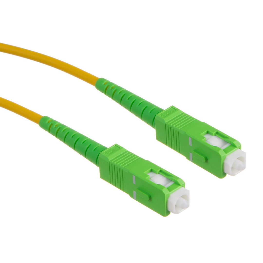 Patchkabel, fiberoptisk kabel Maclean, SC/APC-SC/APC, singlemode, længde 5 m, simplex, G657A2, MCTV-435