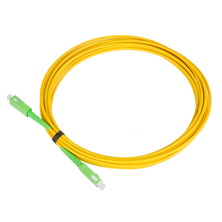 Patchkabel, fiberoptisk kabel Maclean, SC/APC-SC/APC, singlemode, længde 5 m, simplex, G657A2, MCTV-435