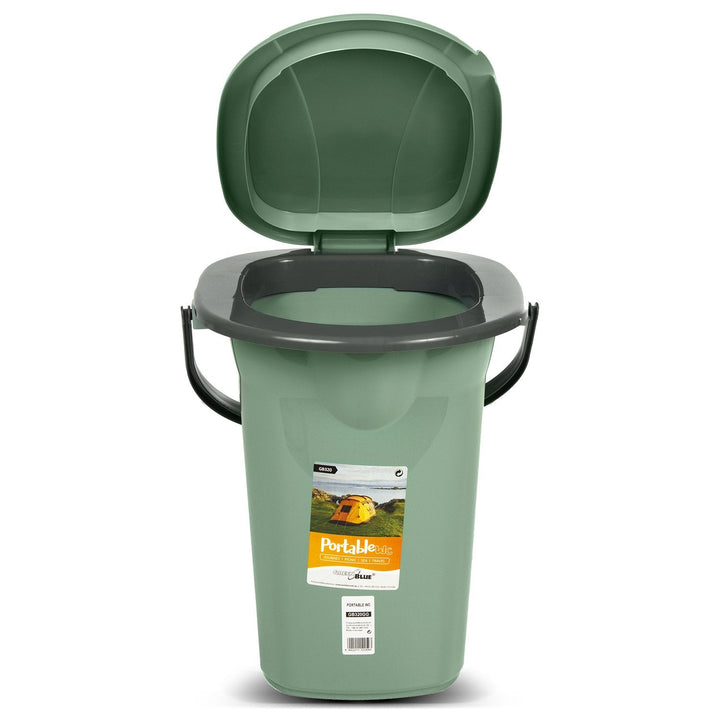 GreenBlue GB320GG grøn-grå rejsetoilet