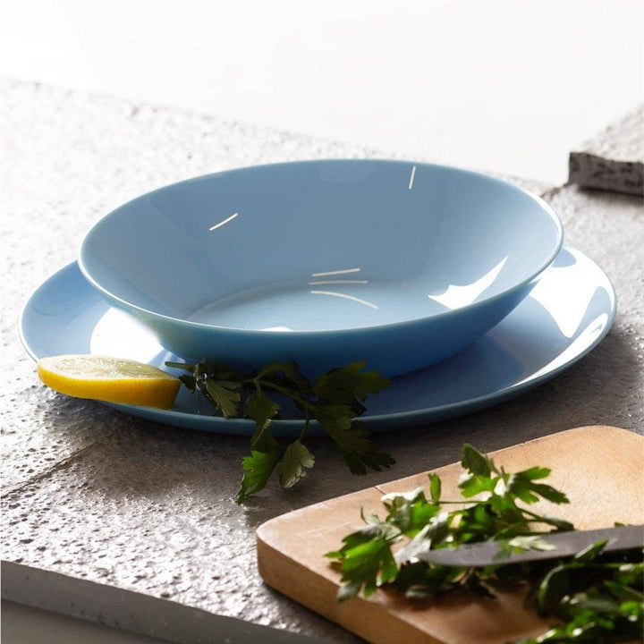 LUMINARC Diwali Light Blue 18-delt middagsstel til 6 personer