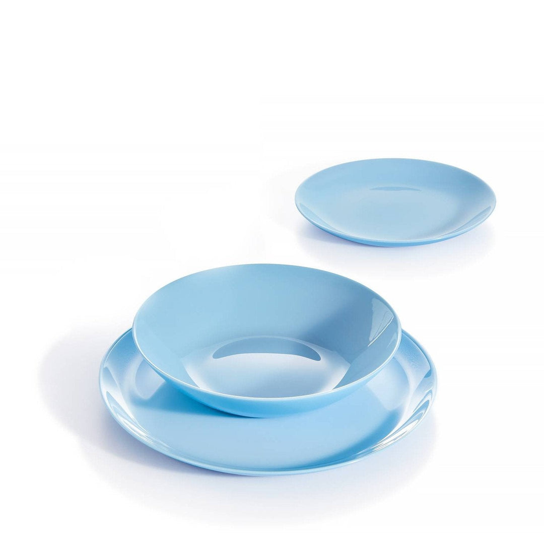 LUMINARC Diwali Light Blue 18-delt middagsstel til 6 personer