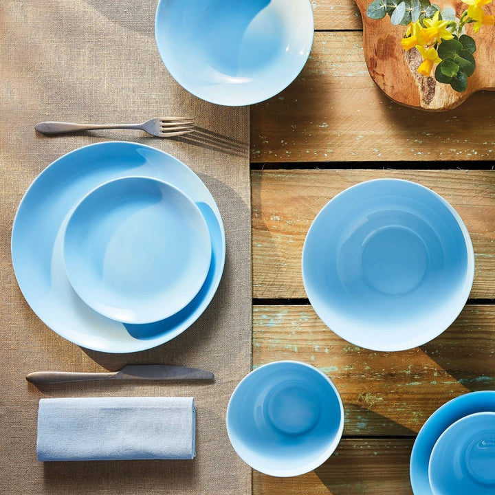 LUMINARC Diwali Light Blue 18-delt middagsstel til 6 personer