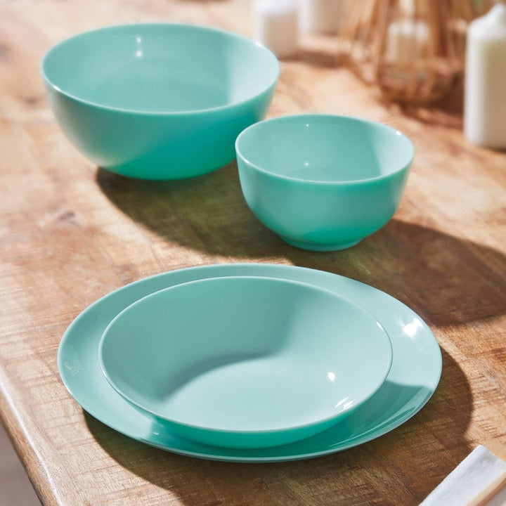 LUMINARC Diwali Light Turquoise 18-delt middagsstel til 6 personer