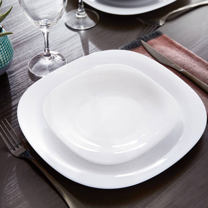 LUMINARC Carine Neo White hvid 18-delt middagsstel til 6 personer