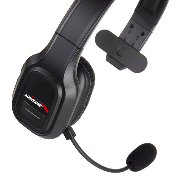 Bluetooth-hovedtelefoner ANC call center med mikrofon Audiocore, QCC3020, ANC, AVRCP, A2DP, HSP, HFP, SBC AAC-codec, AC864