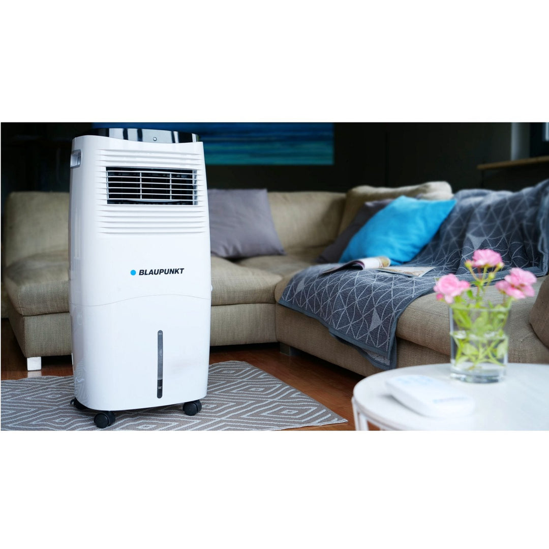 Blaupunkt ACF601 Evaporative Fan Air Cooler 120W with Remote Control, Energy-Saving