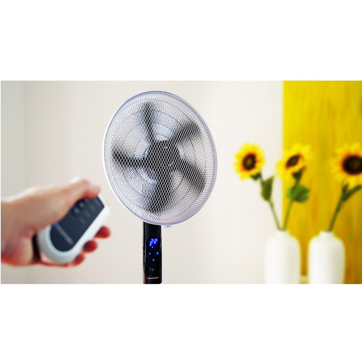Blaupunkt ASF701 40 cm 55 W gulvventilator med display og fjernbetjening