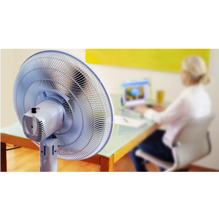 Blaupunkt ASF701 40 cm 55 W gulvventilator med display og fjernbetjening