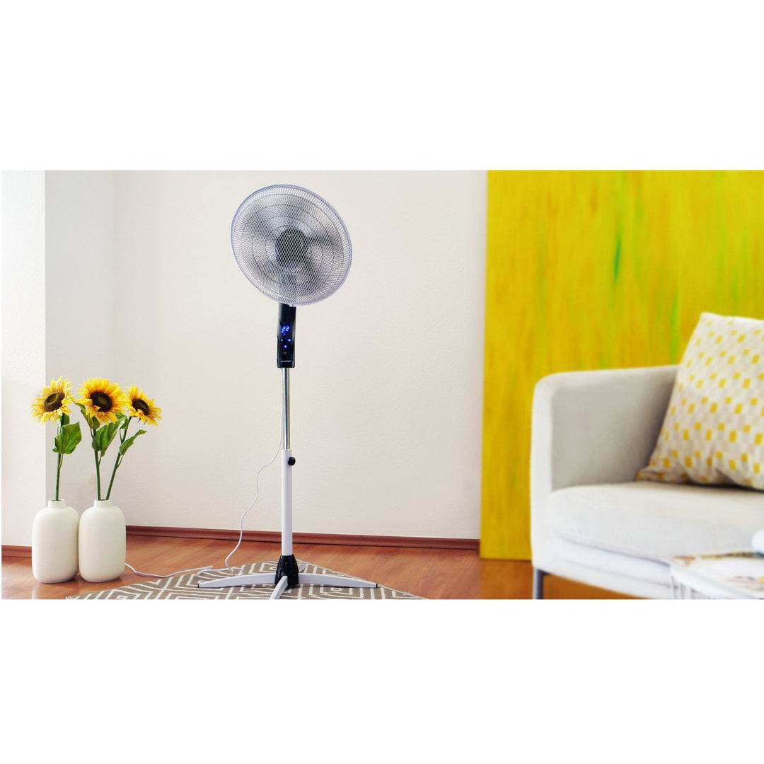 Blaupunkt ASF701 40 cm 55 W gulvventilator med display og fjernbetjening
