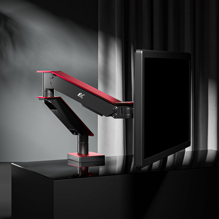 Gaming-holder til LCD-skærm NanoRS, 17-32", 8 kg, VESA 75x75 og 100x100, dobbelt arm, RS162