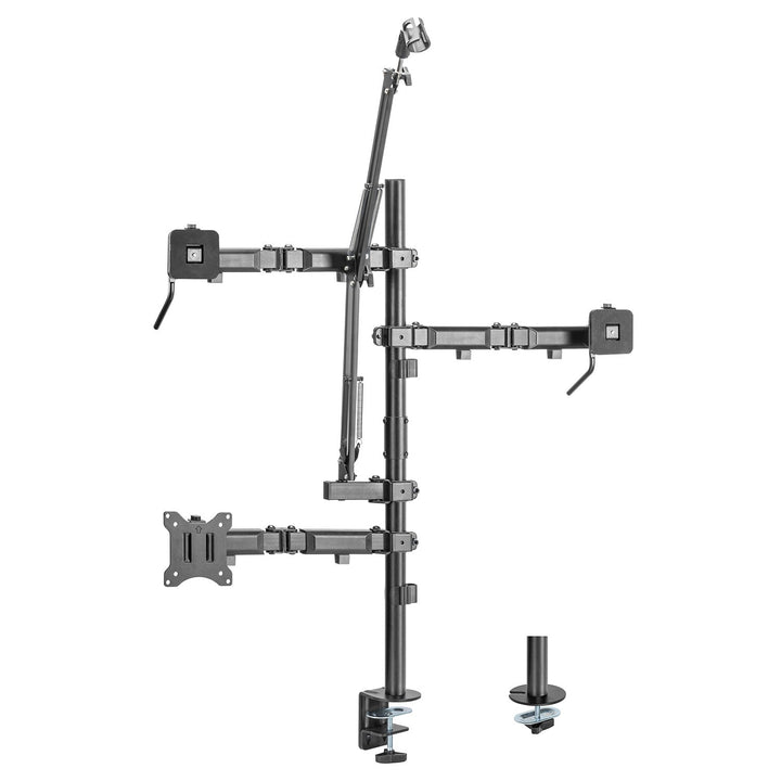 All-In-One Studio NanoRS monitor-, mikrofon-, kamera- og lysholder, YouTube, 17"-32", maks. 9 kg, RS164