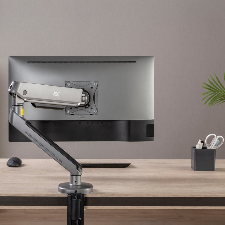 NanoRS gaming-skærmholder, RGB LED-belysning, 17-32", maks. 9 kg, VESA 75x75 / 100x100, RS165