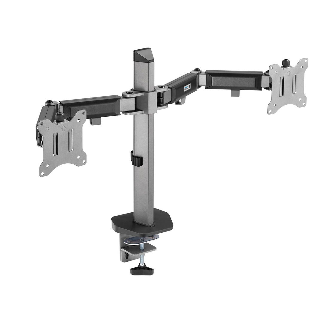 Deluxe Ergo Office-leddet beslag til to skærme, 17"-32", maks. 9 kg, ER-449