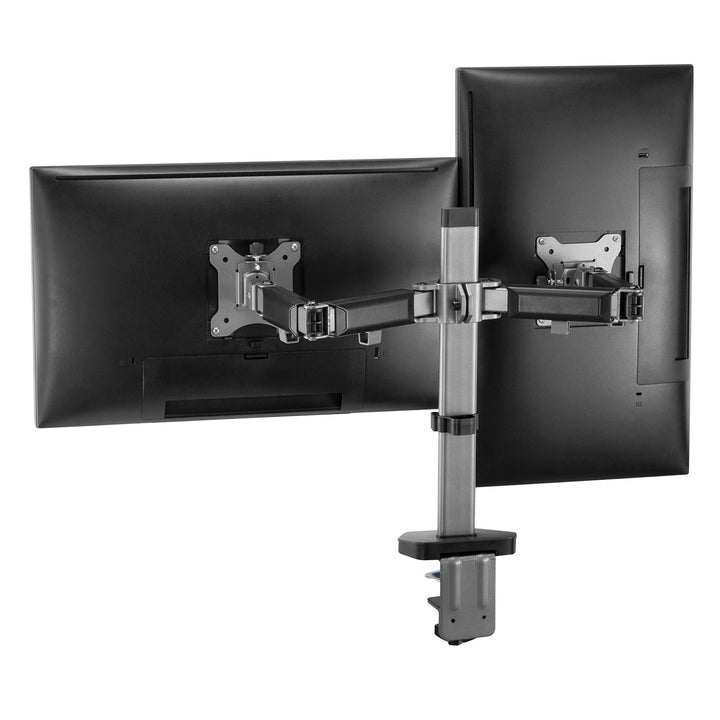 Deluxe Ergo Office-leddet beslag til to skærme, 17"-32", maks. 9 kg, ER-449