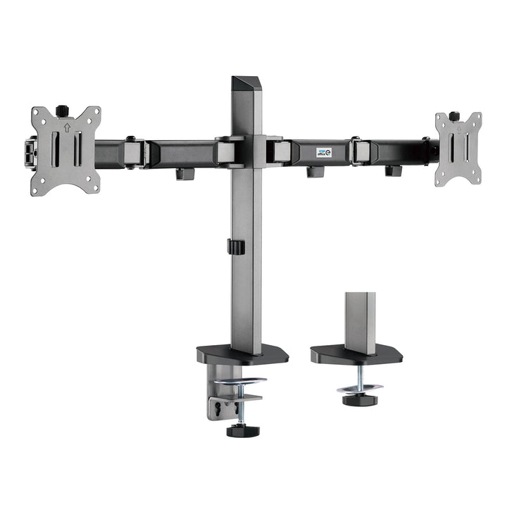 Deluxe Ergo Office-leddet beslag til to skærme, 17"-32", maks. 9 kg, ER-449