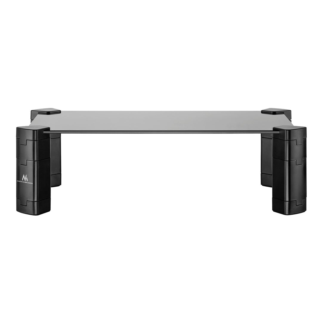 Maclean laptop-/skærmholder, maks. 20 kg, hærdet glas, (429 x 269 x 127 mm), MC-934