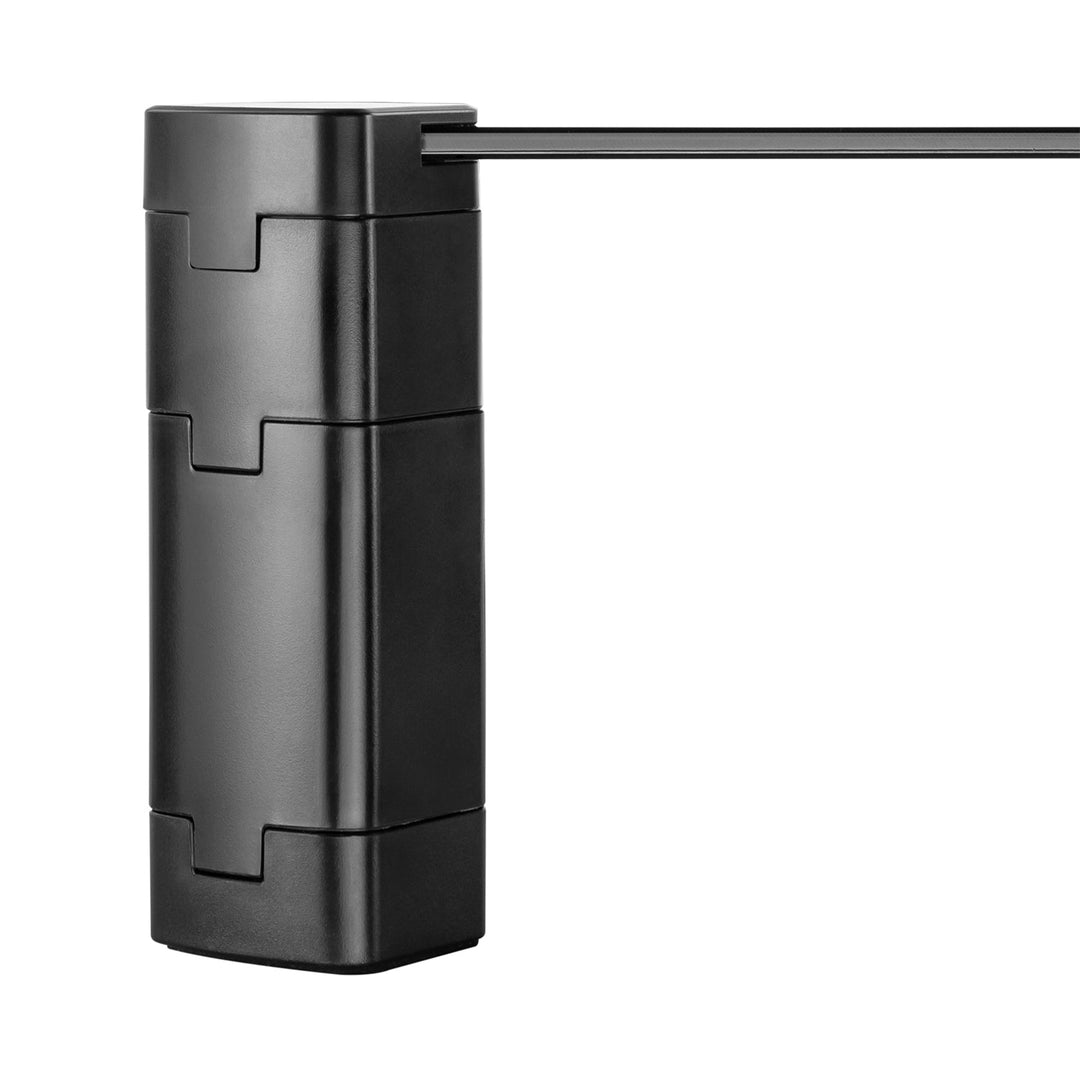 Stativ til to skærme – dobbelt Maclean, maks. 20 kg, hærdet glas, (1029 x 285 x 127 mm), MC-936
