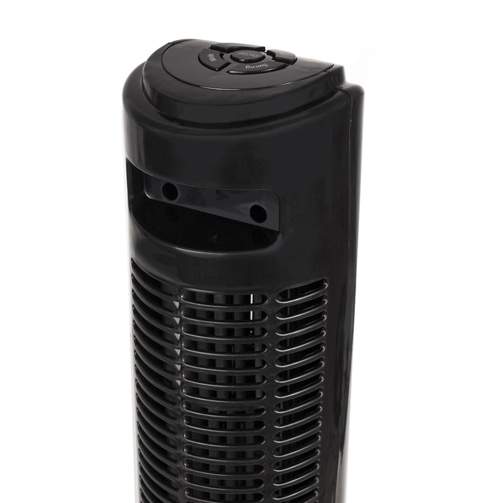 Søjleventilator med fjernbetjening, 3 indstillinger, 3 hastigheder, 80° svingning, 45 W, timer, højde 82 cm GB645