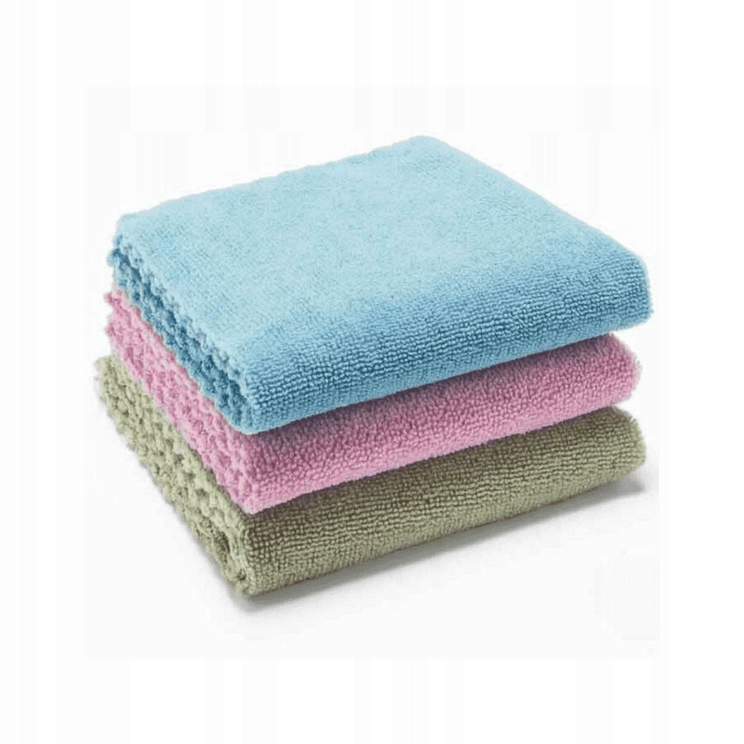 Sæt med 3 klude Vileda Mikrofiber 100 % genanvendt