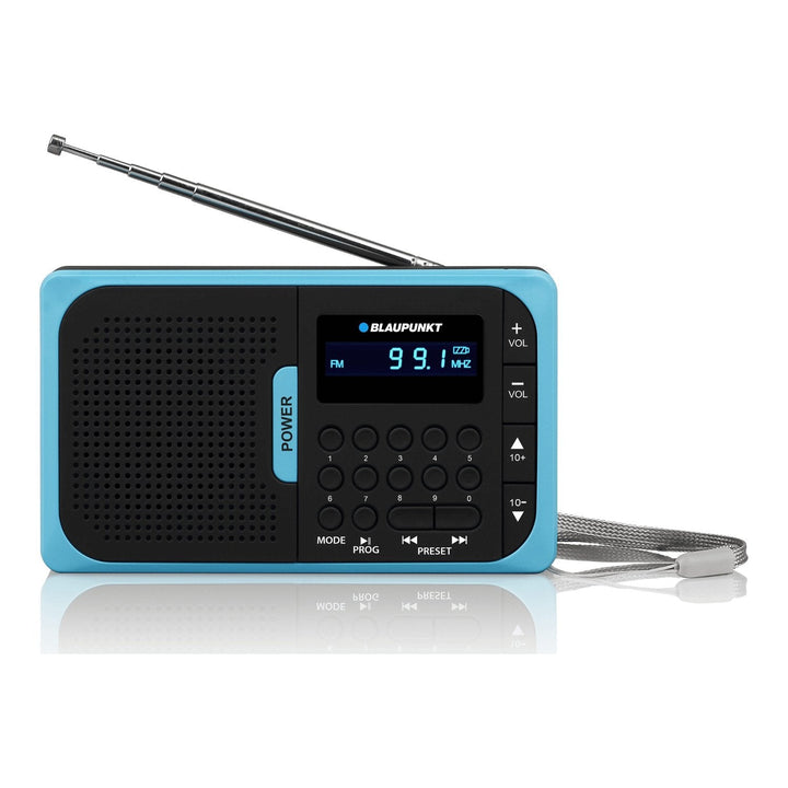 Bærbar FM-radio med USB/SD MP3-afspilning Blaupunkt PR5BL