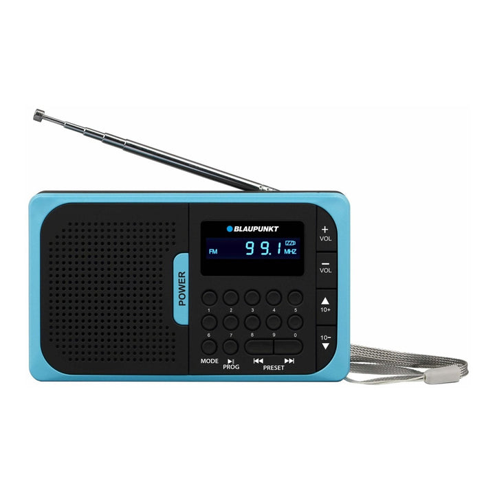Bærbar FM-radio med USB/SD MP3-afspilning Blaupunkt PR5BL