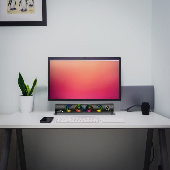 Audiocore 3Wx2 computerhøjttalere, LED, USB 5v, line-in, AC955
