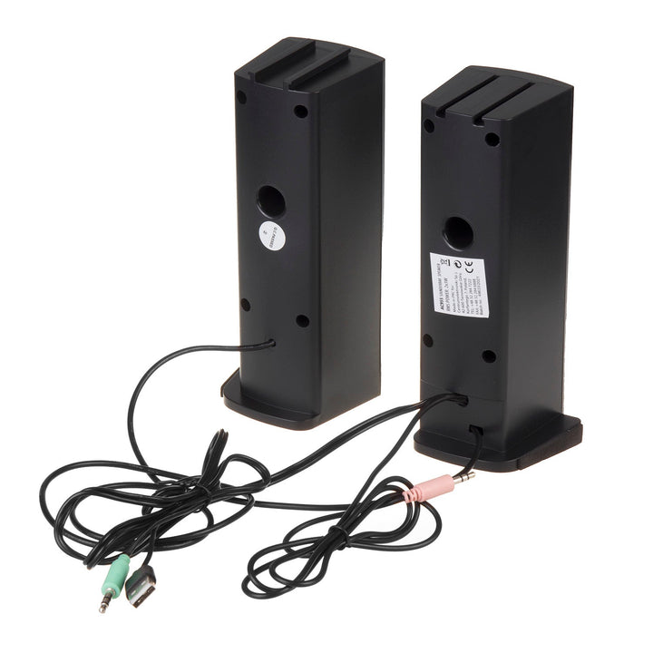 Audiocore 3Wx2 computerhøjttalere, LED, USB 5v, line-in, AC955