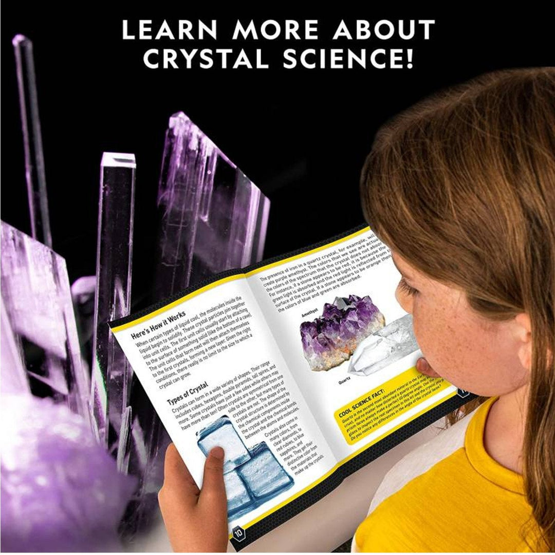 National Geographic-sæt – Laboratorium til dyrkning af lilla krystaller (Purple Crystal Growing Lab)