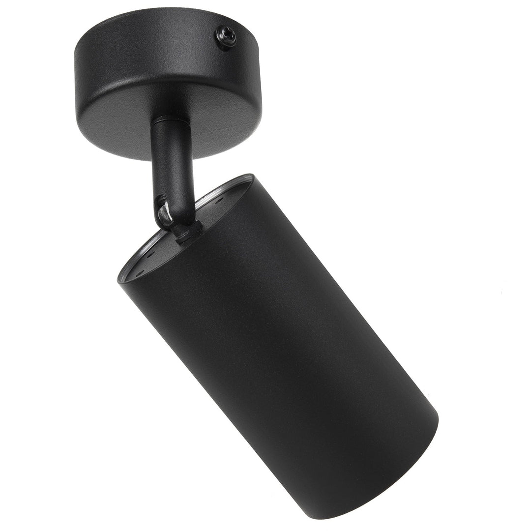 Maclean væg- og loftslampe, spot, bevægelig, aluminium, 1xGU10, 55x100 mm, farve: mat sort, MCE451 B