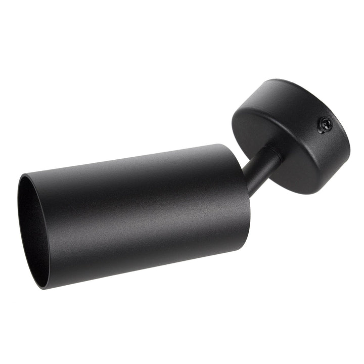 Maclean væg- og loftslampe, spot, bevægelig, aluminium, 1xGU10, 55x100 mm, farve: mat sort, MCE451 B