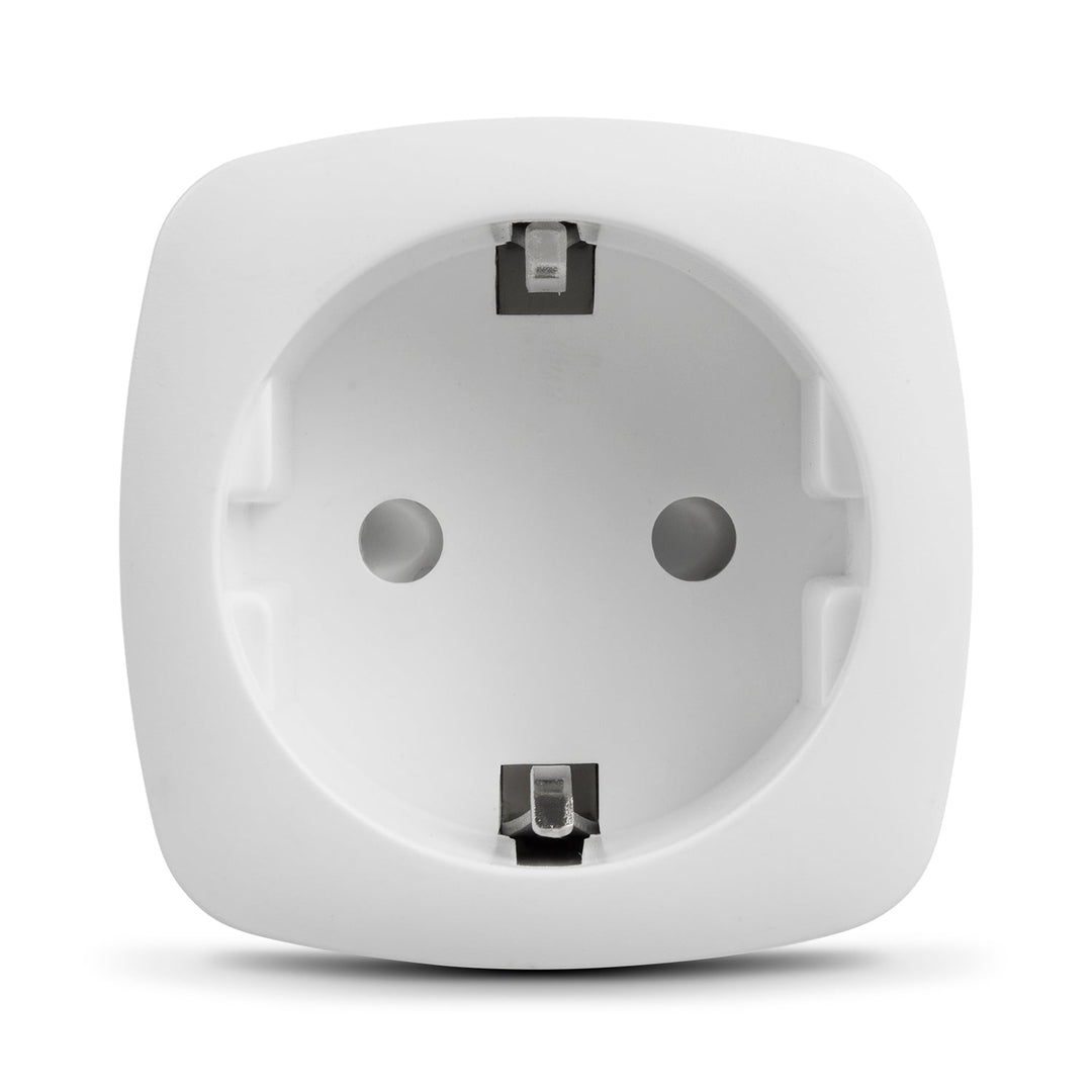 Fjernbetjent WiFi-stik GreenBlue, Android/iOS/Alexa/Google Home, energiforbrug, timer, maks. 3680 W, type F, GB720 F