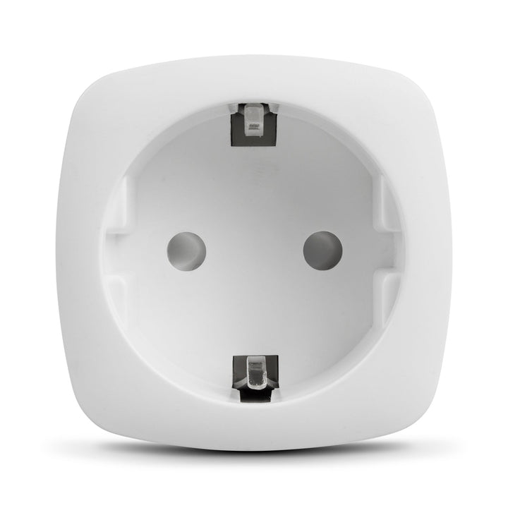 Fjernbetjent WiFi-stik GreenBlue, Android/iOS/Alexa/Google Home, energiforbrug, timer, maks. 3680 W, type F, GB720 F