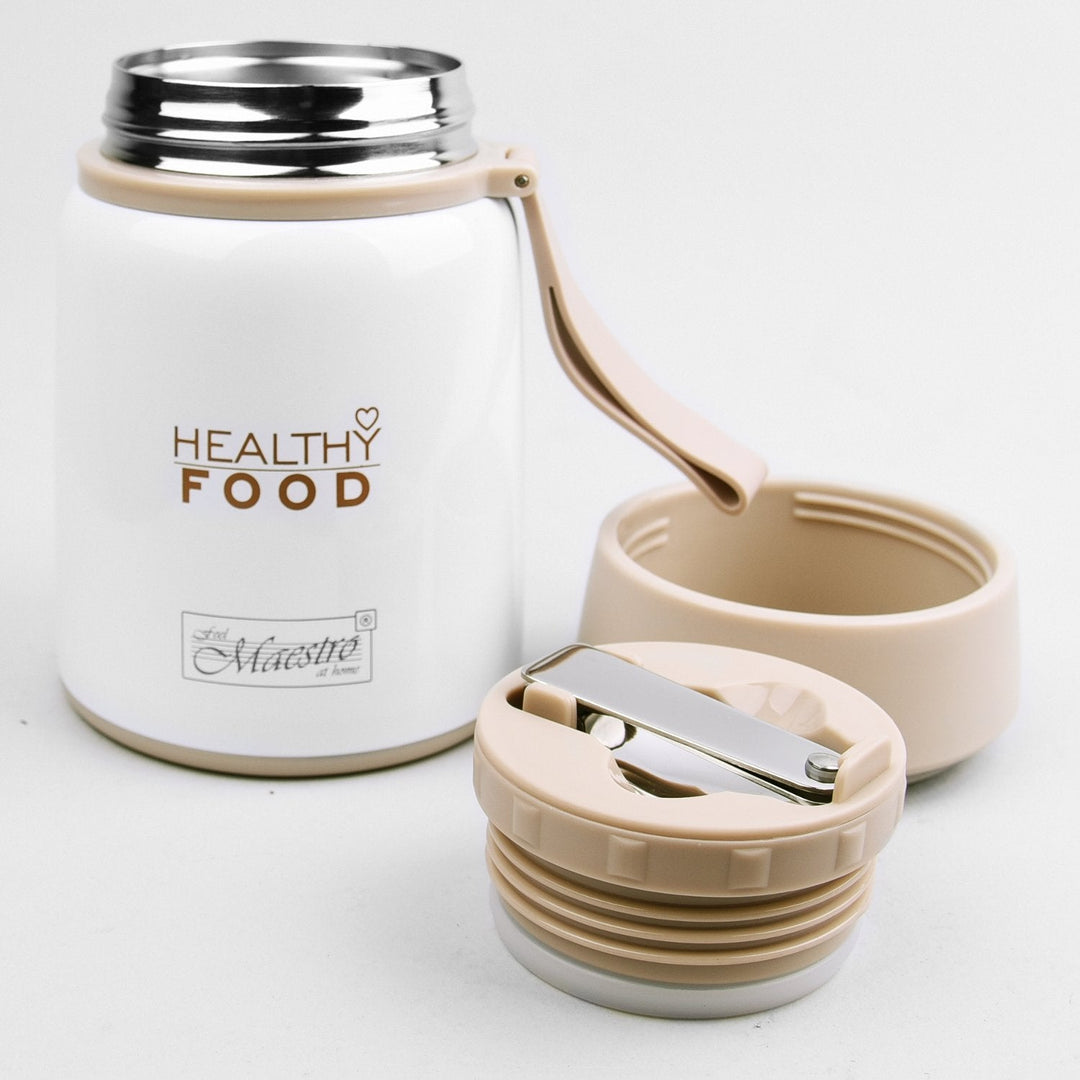 Termos til frokost 530 ml Maestro MR-1646-53 sammenklappelig ske