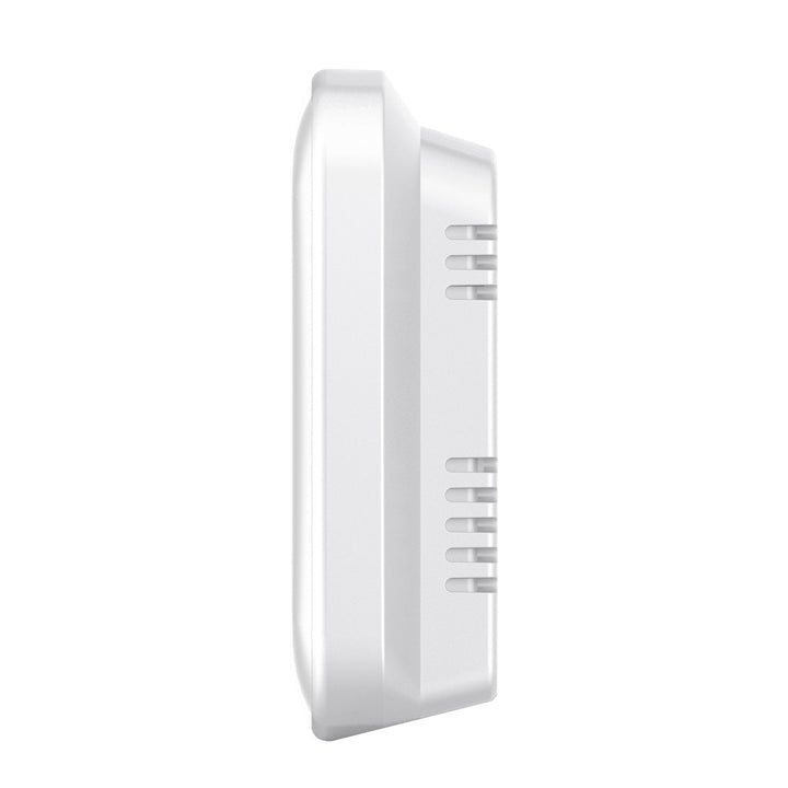 Vejrstation med GreenBlue-bassinetermometer, rækkevidde 60 m, flydende sensor, temperatur, klokkeslæt, kalender, DCF, GB216