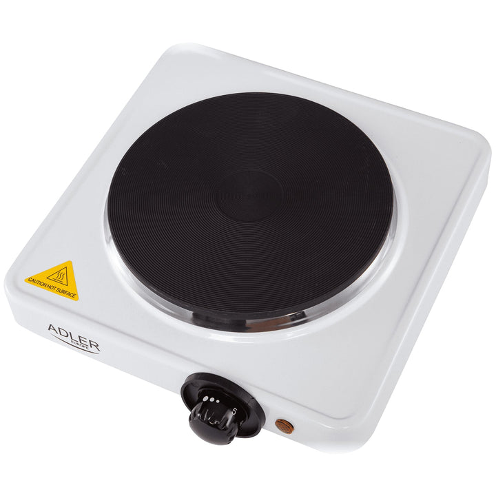 Adler AD 6503 Elektrisk komfur med én kogeplade, 1500 W